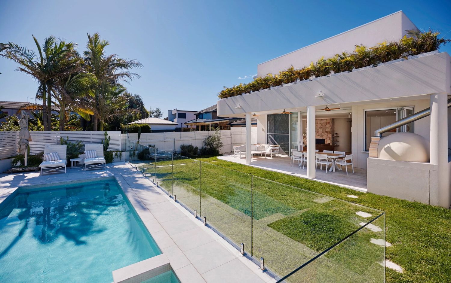 Malabar Custom Home Landscape